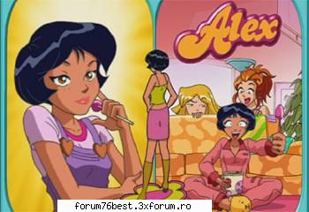 Alex - Mariah_Yamacha - Totally Spies