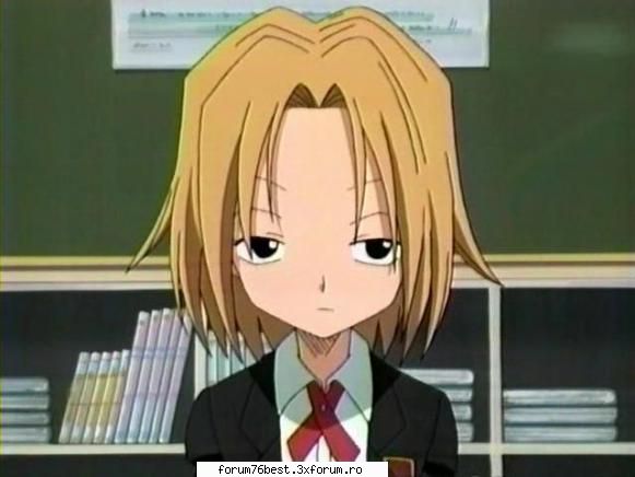 Anna - O poza cu Anna la scoala - Shaman King