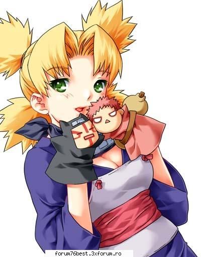 Temari - nu sunt chiar "fana" da in fine poza - Naruto